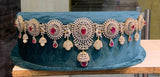 American Diamond Stones Bridal Hip Chain - Nakshatra Jewels