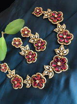 AD Stones Necklace - Nakshatra Jewels