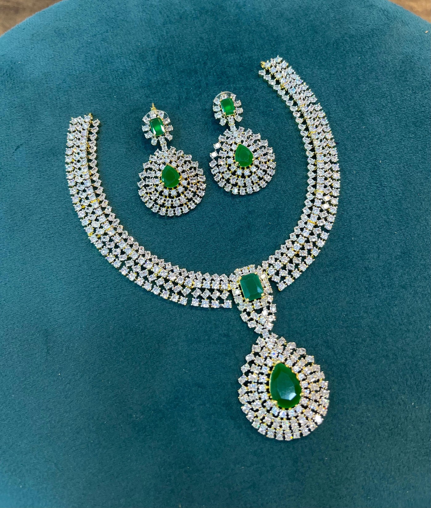 American Diamond Stones Necklace