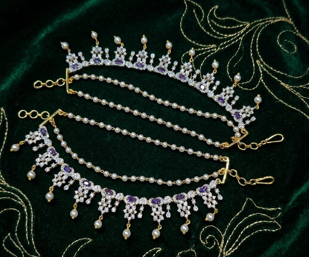 AD Stone Ear Chains