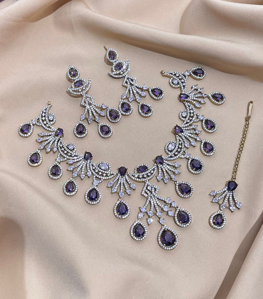 AD Stones Necklace