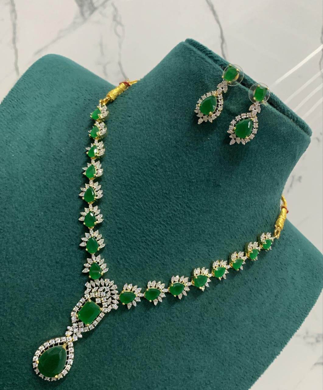 AD Stones Necklace