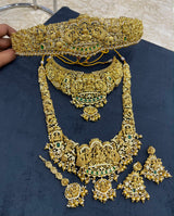 Nakshi Work with AD Stones Bridal Combo Set