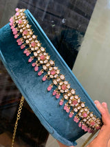 Moissanite Stones Bridal Hip Chain - Nakshatra Jewels