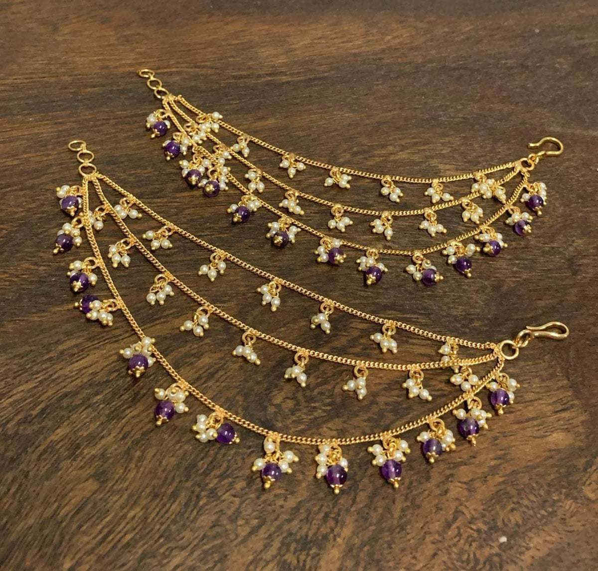 Premium Matt Finished Ear Chains