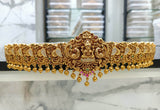 Nakshi Work with AD Stones Bridal Hip Belt (Gold Replica) - Nakshatra Jewels