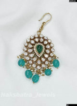 Moissanite Stones Tikka - Nakshatra Jewels