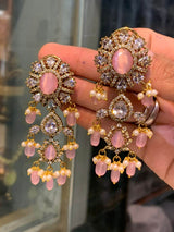 AD Stone Earrings - Nakshatra Jewels
