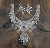 American Diamond Stones Bridal Necklace