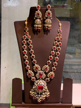 Mossianite and AD Stones Bridal Haram