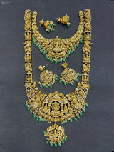 Nakshi Work with AD Stones Bridal Combo Set