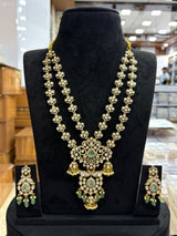 Mossianite Stones Bridal Layer Haram