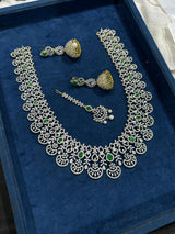 American Diamond Stones Bridal Haram