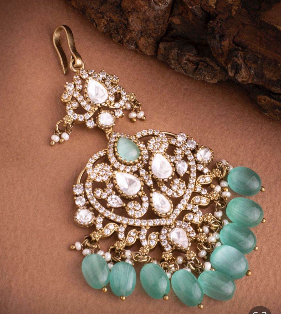 Moissanite Stones Tikka