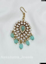 Moissanite Stones Tikka - Nakshatra Jewels