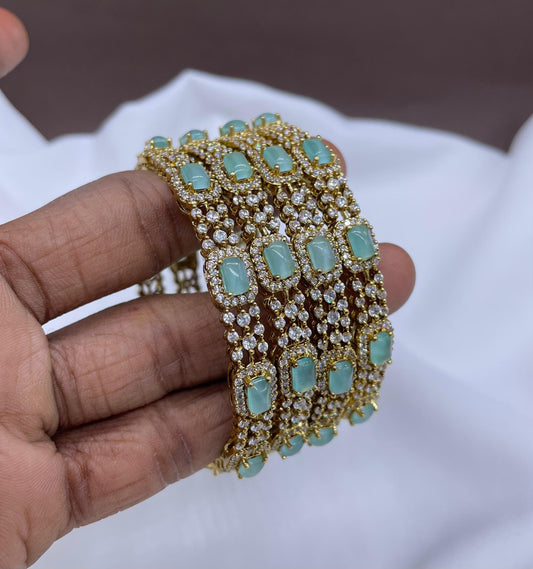 Victorian Polish AD Stone Bangles