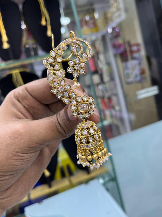AD Stones Bridal Earcuffs