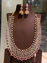 American Diamond Stones Bridal Haram