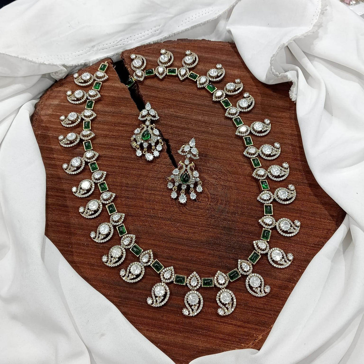 Moissanite Stones Bridal Haram