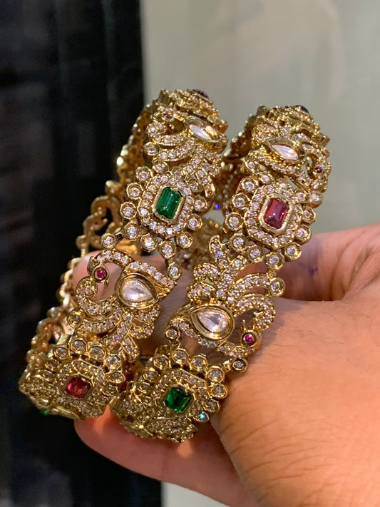 Victorian Polish AD Stone Bangles