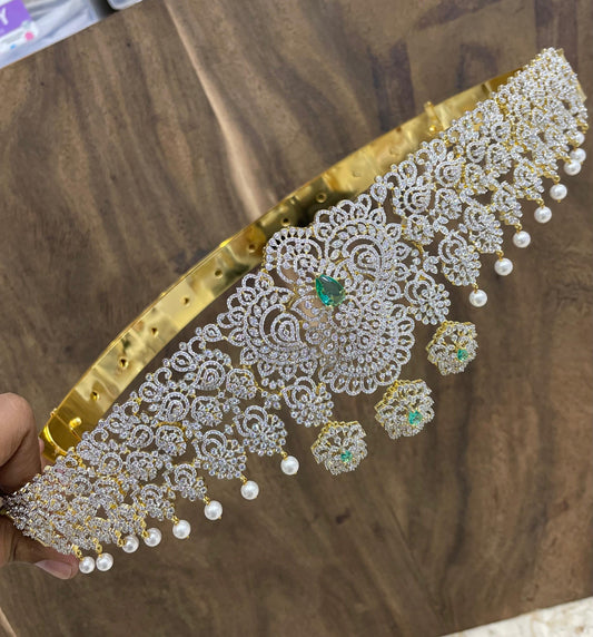 American Diamond Stones Bridal Hip Belt
