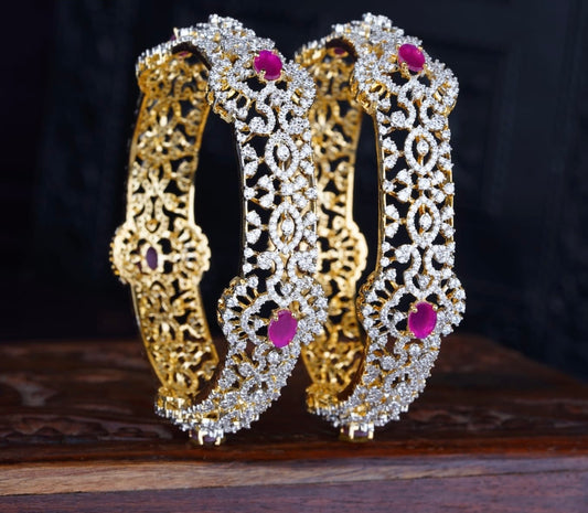 AD Stone Bangles