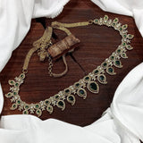 Victorian Polish AD Stones Hip Chain - Nakshatra Jewels