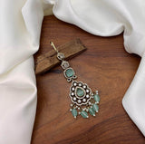 Victorian Polish AD Stones Tikka - Nakshatra Jewels