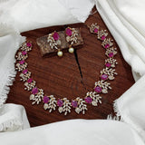 AD Stones Necklace - Nakshatra Jewels