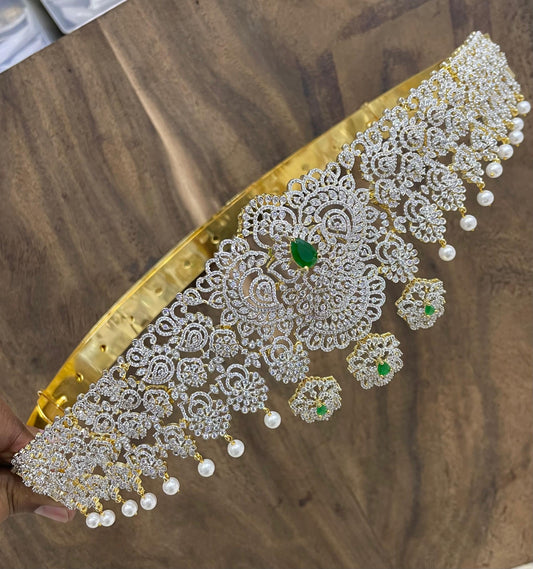 American Diamond Stones Bridal Hip Belt