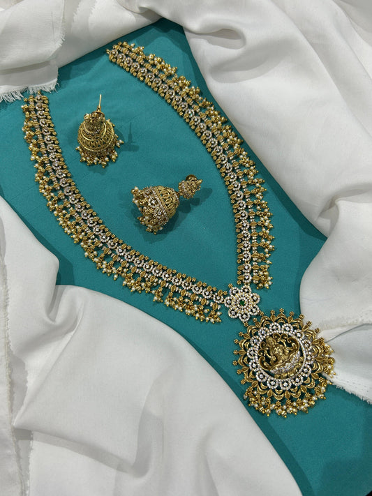 Nakshi Work with AD Stones Haram
