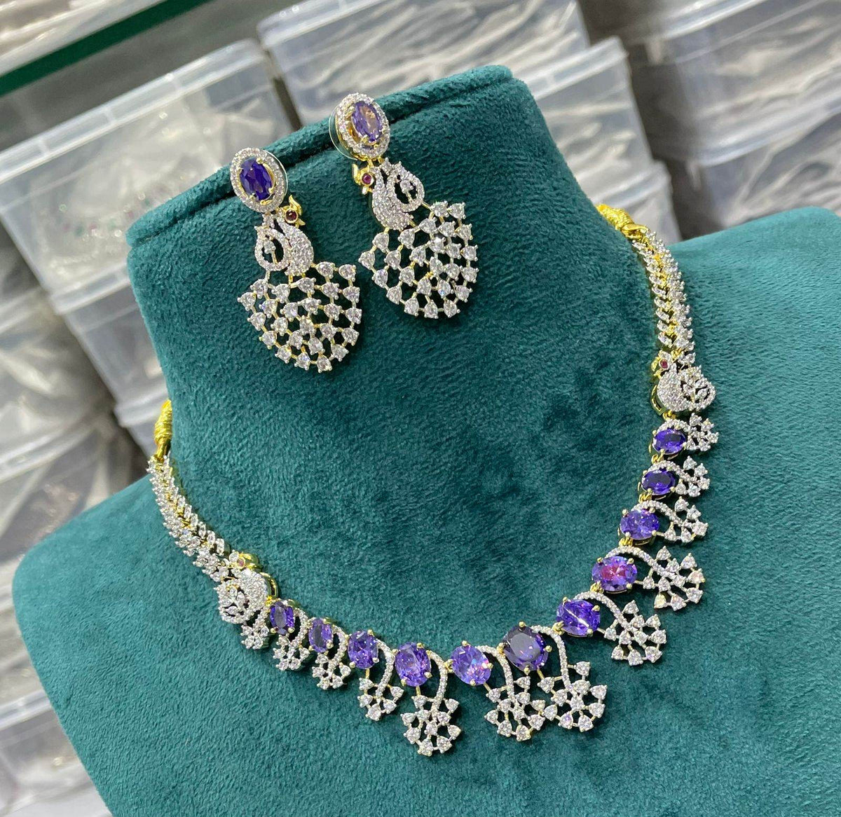 AD Stones Necklace