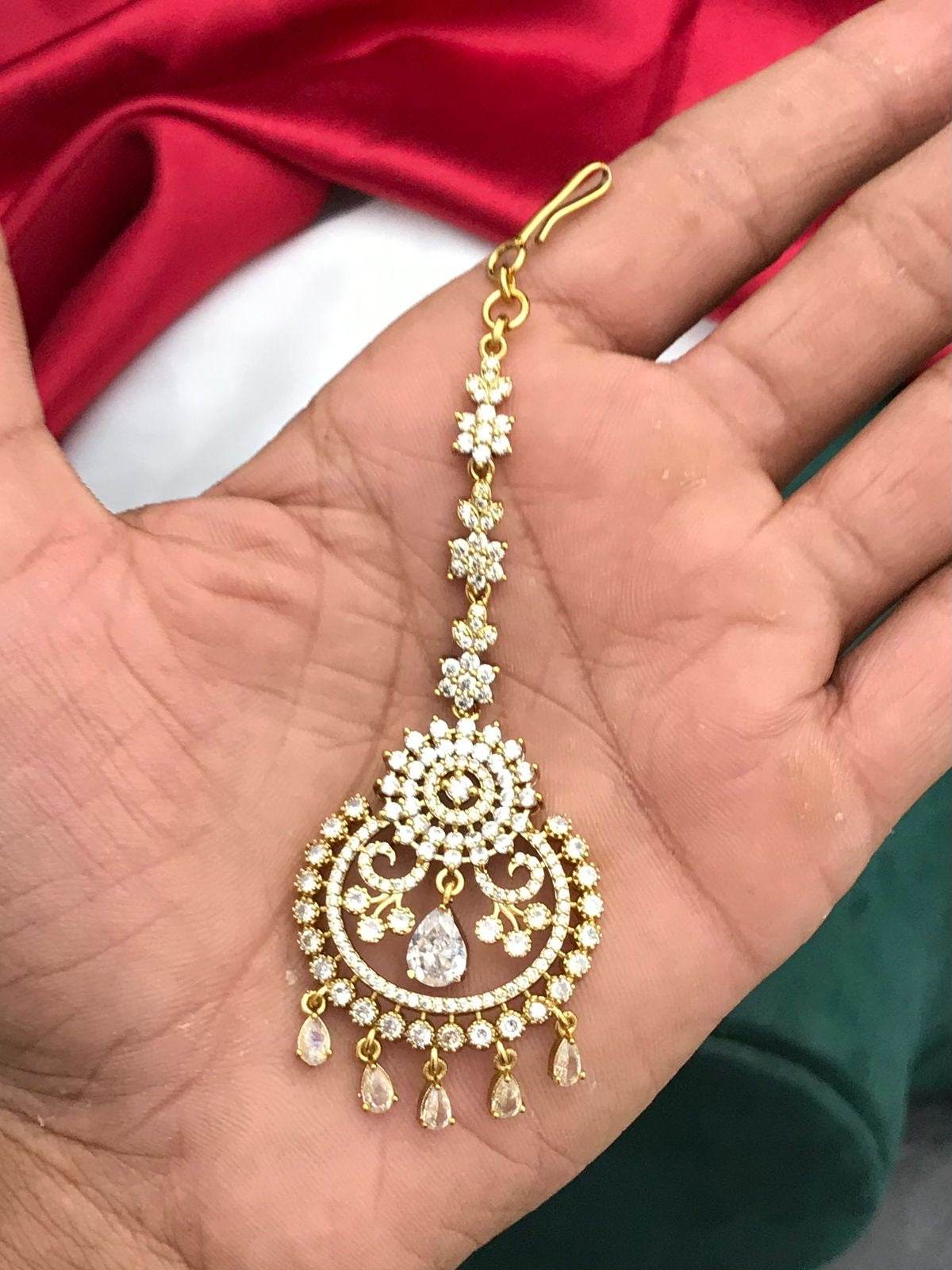 Victorian Polish AD Stones Tikka