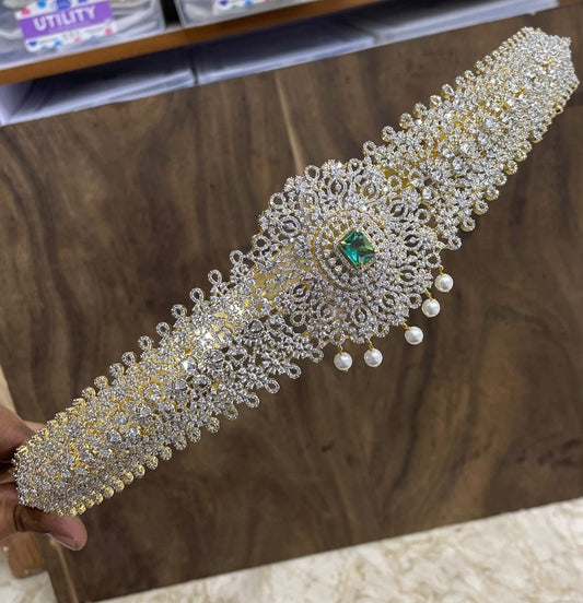 American Diamond Stones Bridal Hip Belt
