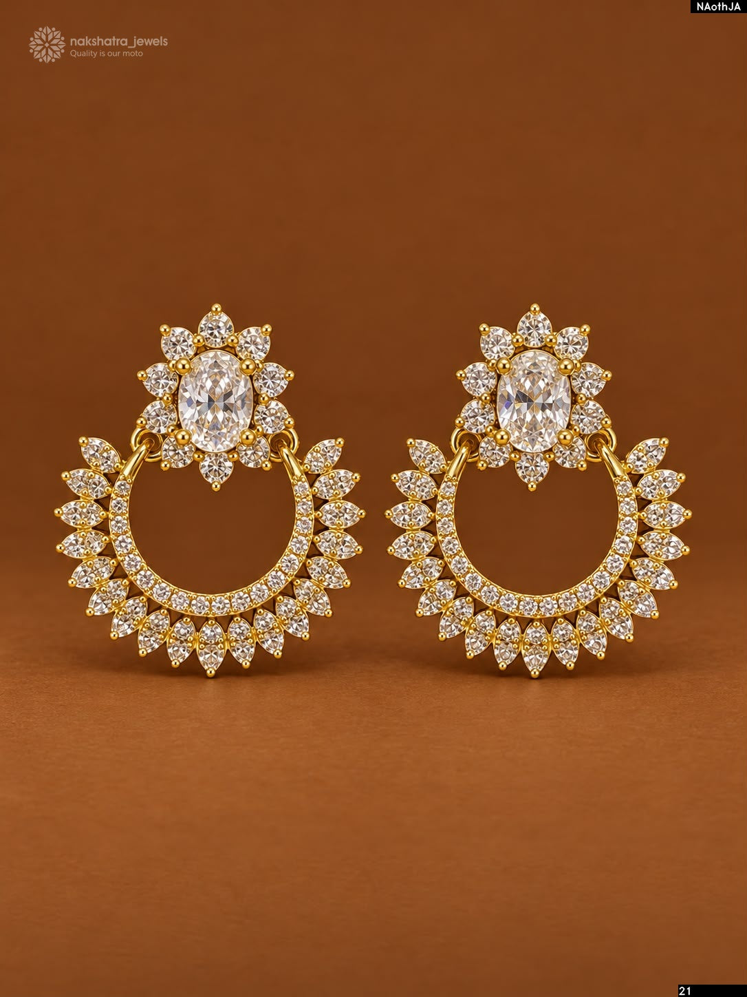 AD Stone Earrings