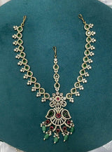 American Diamond Studded Maang Tikka