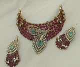Victorian Polish with AD Stones Bridal Choker