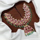 Jaadu Kundan Stones Bridal Necklace - Nakshatra Jewels