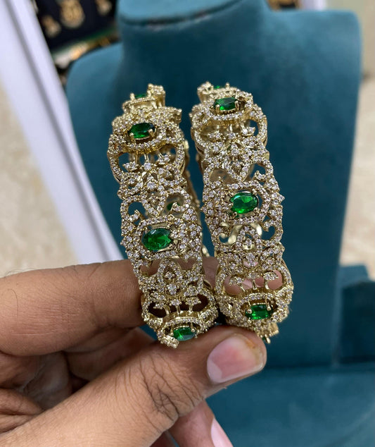 Victorian Polish AD Stone Bangles