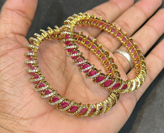 Victorian Polish AD Stone Bangles