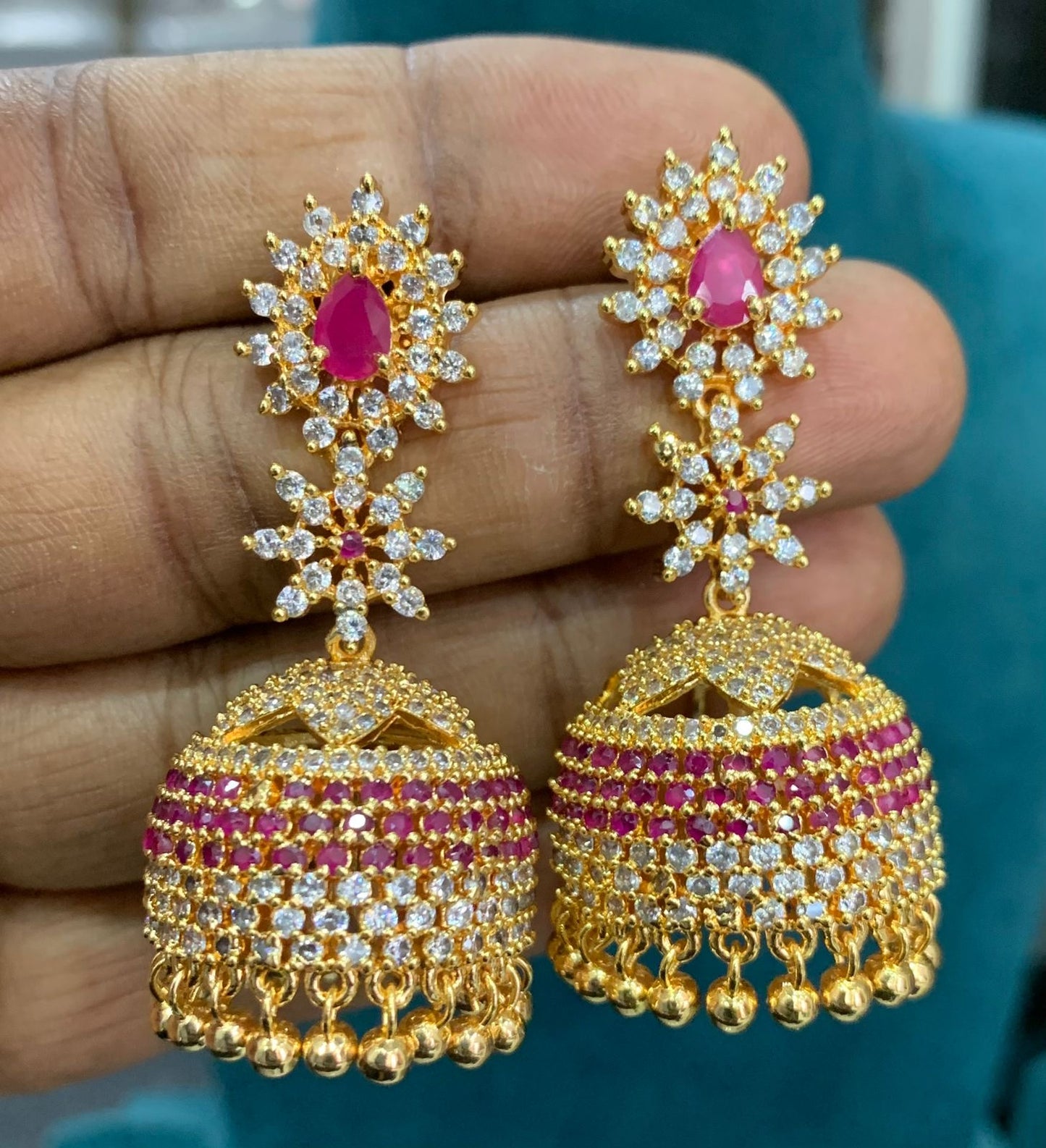 Premium AD Stone Earrings