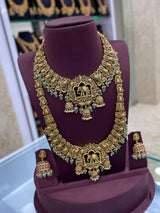 Nakshi Work with Kundan Stones Bridal Combo Set