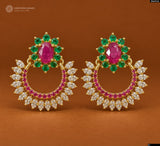 AD Stone Earrings
