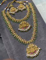 Nakshi Work with AD and Kundan Stones Bridal Combo