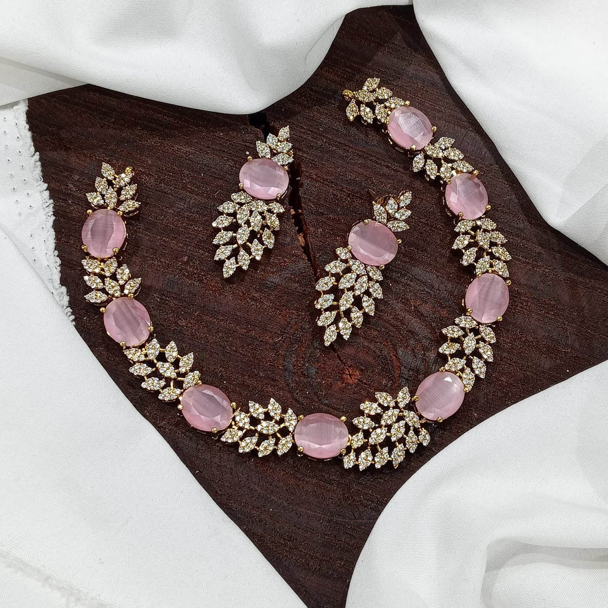 AD Stones Necklace