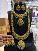 Nakshi Work with AD Stones Bridal Combo Set