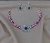 AD Stones Necklace - Nakshatra Jewels