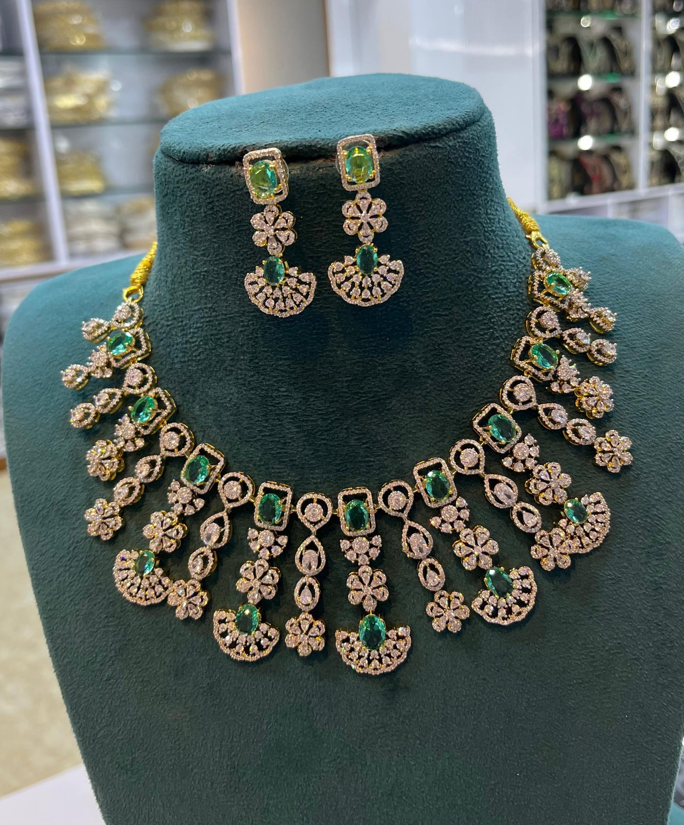 AD Stones Bridal  Necklace