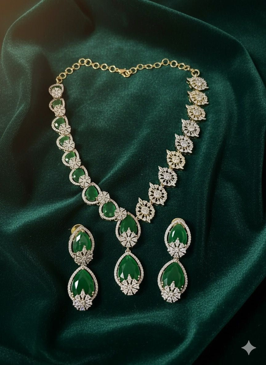 AD Stones Necklace