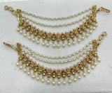 Premium Matt with Kempu Stone Ear Chains
